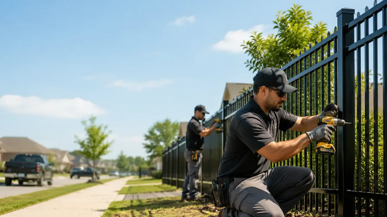 Metal Fence Installation in Bienville, LA